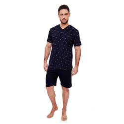 Pijama Hombre Manga Corta Cebrita Eyelit Talle S-XXL