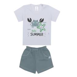 Conjunto Remera y Short Bebé Talle 1-5