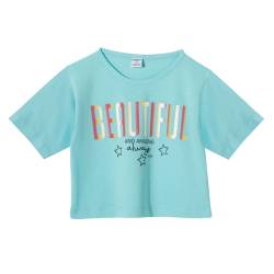 Remera Niña Manga Corta Estampada Talle 4-14