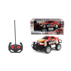 Jeep a Radio Control Rojo