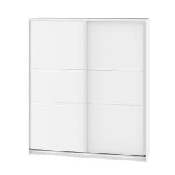 Placard Dielfe 2 Puertas 4 Cajones Blanco PCN190-B