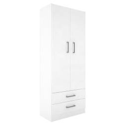 Organizador Muebles Orlandi 2 Estantes 2 Puertas Blanco