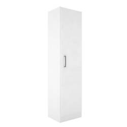 Organizador Muebles Orlandi 4 Estantes 1 Puerta Blanco