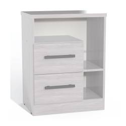 Mesa de Luz Premium Muebles Orlandi Venecia