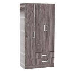 Placard Muebles Orlandi 3 Puertas 2 Cajones Linosa 3536