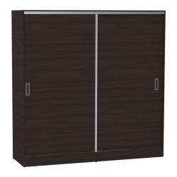 Placard Muebles Orlandi 2 Puertas 2 Cajones Wengue 3150