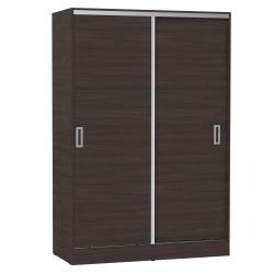 Placard Muebles Orlandi 2 Puertas 2 Cajones Wengue 3160