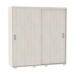 Placard Muebles Orlandi 2 Puertas 4 Cajones Jacaranda 3593