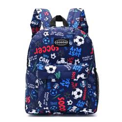 Mochila Goodpack Estampada Azul 31x27x10,5cm