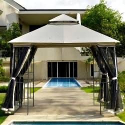 Gazebo 3x3,65x2,70 Mts