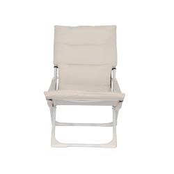 Silla Plegable Acero Blanca