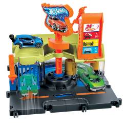 Pista Autolavado City Hot Wheels