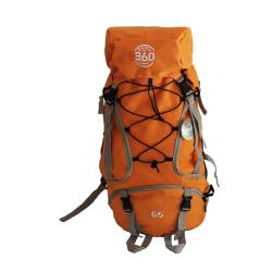 Mochila de Camping Earth 360 65 Lts Naranja