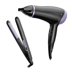 Combo Secador de Pelo + Planchita Remington D3016GP-220A