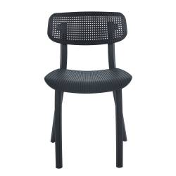 Silla de Diseo York Negra x 4 Unidades