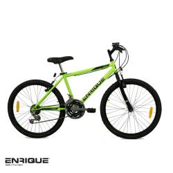 Bicicleta MTB Enrique Rodado 24 Safari Amarillo Fluor