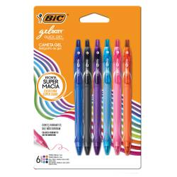 Lapiceras BIC Gelocity x 6 Unidades