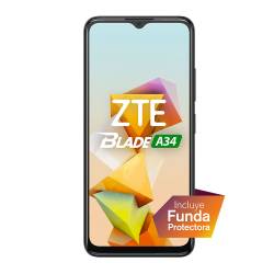 Celular ZTE Blade A34 64GB Gris