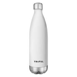 Botella Trmica Traful 500ml Acero Inoxidable Blanco