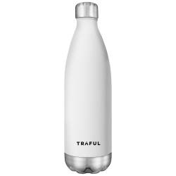 Botella Trmica Traful 750ml Acero Inoxidable Blanco
