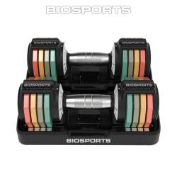 Par de Mancuernas Ajustables Biosports 5 Kg
