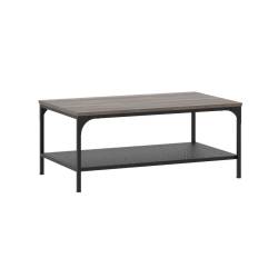Mesa Centro Soho Dielfe Negro y Canyon MRS100