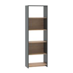 Biblioteca Dielfe Gris y Marrn BEN060