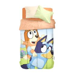 Acolchado Reversible Polister Piata Bluey 240x155
