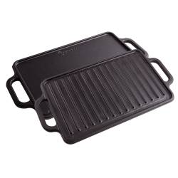 Plancha/Bifera Reversible Victoria Cast Iron 33x21 Cm