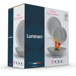 Set de Vajilla 18 Piezas Luminarc Granito