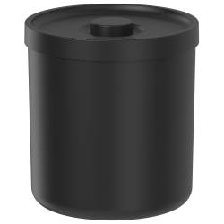 Cesto de Residuos OU Bold 6 Lts Negro