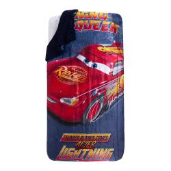 Frazada Con Corderito 1 1/2 Plaza 150x220 Cars