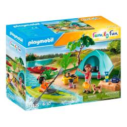 Camping Con Hoguera