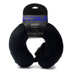 Almohada de Viaje Wanderlust 33x28 Negra
