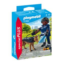 Mueco Polica con Perro 10 Piezas Playmobil