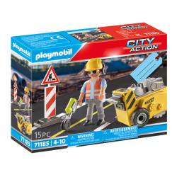 Mueco Trabajador de Construccin 15 Piezas Playmobil