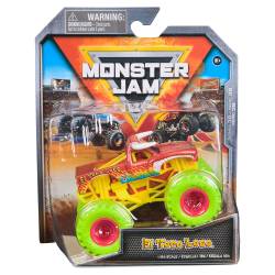 Vehculo True Meta Monster Jam Rojo Toro