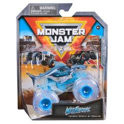 Vehculo True Meta Monster Jam Azul Megalodon