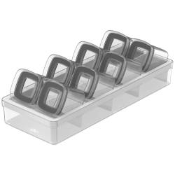 Set x9 Organizadores Hermticos OU