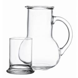 Set de Vaso y Jarra Pasabahce