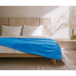 Manta Flannel 125x150 Azul