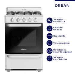 Cocina Drean Multigas 56 cm CD5602AB0 Blanca