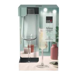 Set de Copas Champagne x4 Unid. Alina 180 Ml