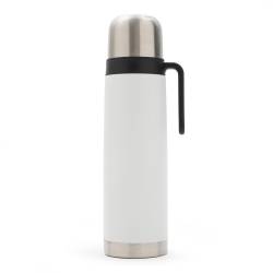 Termo Pampa Spirit 1 Lts Acero Inoxidable Blanco