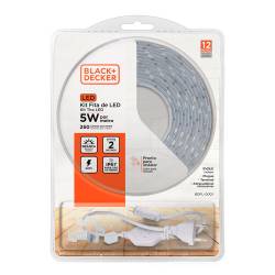 Kit Tira Fría Led Black+Decker 5W 2Mts