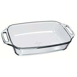 Asadera de Vidrio Rectangular Marinex