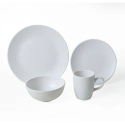 Set de Vajilla 16 Piezas Aston Blanco