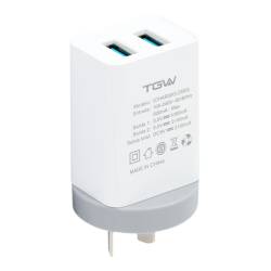 Cargador TGW USB 2 Puertos ICHAR32G