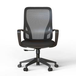 Silla de Oficina Mini Negra