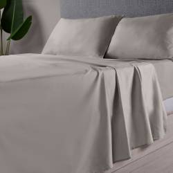 Sábanas Poliéster Altenburg Gris 150x240